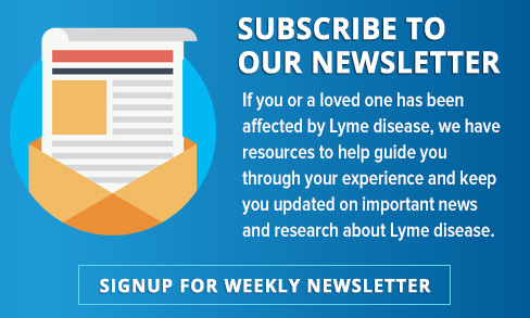 Signup for LymeDisease.org Weekly Newsletter